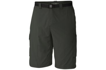 Image of Silver Ridge Cargo Short - Mens-Gravel-10 in-38 Waist
