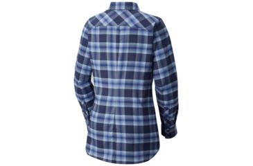 Image of Columbia Silver Ridge Flannel Tunic, Nocturnal Plaid, Extra Small - Womens, 1802611466-XS