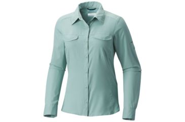 Image of Columbia Silver Ridge Lite Long Sleeve Shirt - Womens, Dusty Green, M 1714371387M
