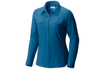 Image of Columbia Silver Ridge Lite Long Sleeve Shirt - Womens, Jewel, XS 1714371498XS