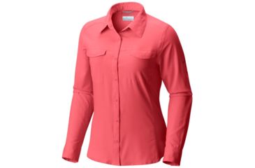 Image of Columbia Silver Ridge Lite Long Sleeve Shirt - Womens, Blush Pink, L 1714371615L