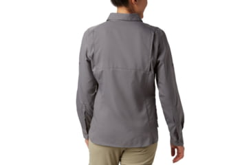 Image of Columbia Silver Ridge Lite Long Sleeve Shirt - Womens, City Grey, Extra Small, 1714371023-XS