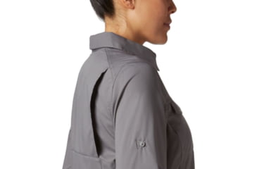 Image of Columbia Silver Ridge Lite Long Sleeve Shirt - Womens, City Grey, Extra Small, 1714371023-XS
