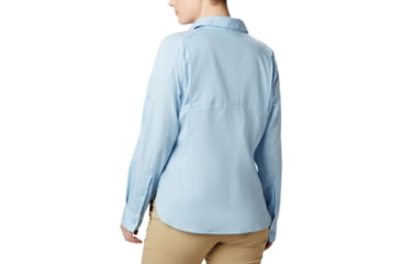 Image of Columbia Silver Ridge Lite Long Sleeve Shirt - Womens, Crystal Blue, Extra Small, 1714371484-XS