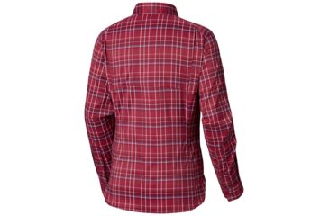 Image of Columbia Silver Ridge Lite Plaid Long Sleeve Shirt - Womens, Wine Berry Small Plaid, Small, 1710561550-S