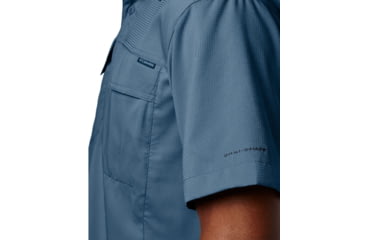 Image of Columbia Silver Ridge Lite Short Sleeve Shirt - Mens, Steel, S, 1654311413S