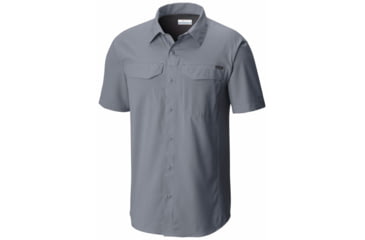 Image of Columbia Silver Ridge Lite Short Sleeve Shirt - Mens, Grey Ash, L 1654311021L