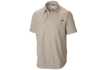 Image of Columbia Silver Ridge Lite Short Sleeve Shirt - Mens-Fossil-XX-Large 280131