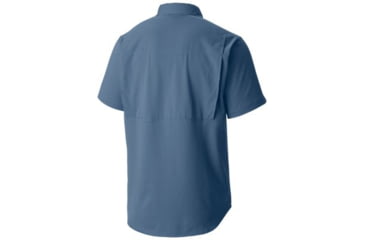 Image of Columbia Silver Ridge Lite Short Sleeve Shirt - Mens-Steel-Medium