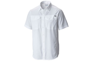Image of Silver Ridge Lite Short Sleeve Shirt - Mens-White-X-Large