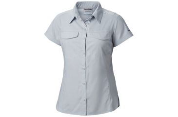 Image of Columbia Silver Ridge Lite Short Sleeve - Womens, Cirrus Grey, Small, 1836681031-S