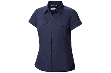 Image of Columbia Silver Ridge Lite Short Sleeve - Womens, Nocturnal, Small, 1836681466-S