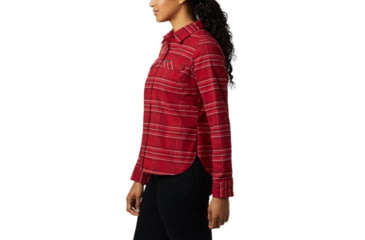 Image of Columbia Silver Ridge Long Sleeve Flannel - Womens, Beet Plaid, Extra Small, 1740471607-XS
