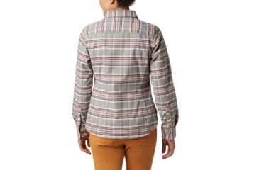 Image of Columbia Silver Ridge Long Sleeve Flannel - Womens, Chalk Plaid, Extra Small, 1740471191-XS