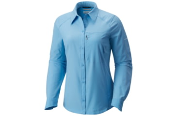 Image of Columbia Silver Ridge Long Sleeve Shirt - Womens, Blue Sky, M, 1443231989M