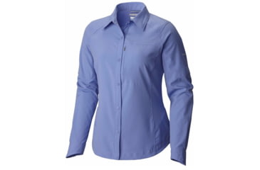 Image of Silver Ridge Long Sleeve Shirt - Womens-Pale Purple-X-Large