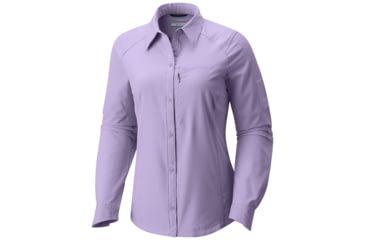 Image of Columbia Silver Ridge Long Sleeve Shirt - Womens, Soft Violet, M, 1443231505M