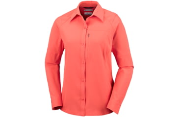 Image of Columbia Silver Ridge Long Sleeve Shirt - Womens, Zing, S, 1443231864S