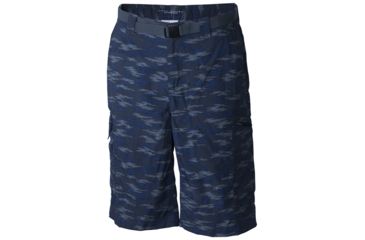 Image of Columbia Silver Ridge Printed Cargo Short - Men's-India Ink Digi Camo-38 Waist