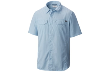 Image of Columbia Silver Ridge Short Sleeve Shirt - Men's -Oxygen-Small