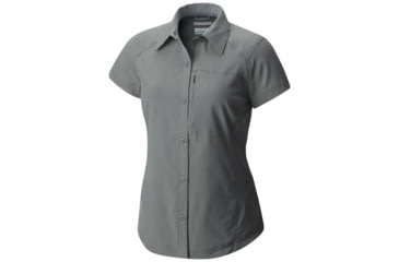 Image of Columbia Silver Ridge Short Sleeve Shirt - Women's-Sedona Sage-Large