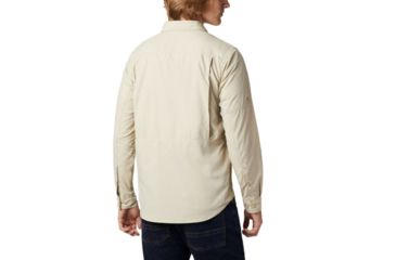 Image of Columbia Silver Ridge2.0 Long Sleeve Shirt - Mens, Fossil, Extra Large, 1839311160-XL
