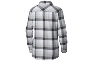 Image of Columbia Simply Put II Flannel Shirt, White Check, 1X - Womens, 1803402100-1X