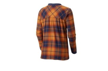 Image of Columbia Simply Put Pullover Shirt, Canyon Gold Plaid, XL - Womens, 1804411708-XL