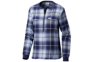 Image of Columbia Simply Put Pullover Shirt - Womens, Eve Plaid, Medium, 1804411593-M