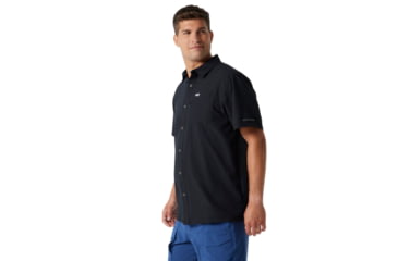 Image of Columbia Slack Tide Camp Shirt, Black, S - Mens, 1577051010-S