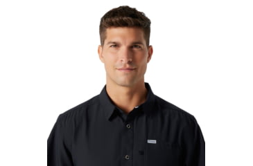Image of Columbia Slack Tide Camp Shirt, Black, S - Mens, 1577051010-S