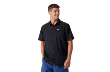 Image of Columbia Slack Tide Camp Shirt, Black, S - Mens, 1577051010-S