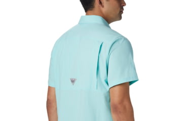 Image of Columbia Slack Tide Camp Shirt, Gulf Stream, S - Mens, 1577051499-S