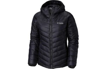 Image of Columbia Snow Country Hooded Jacket, Black, Extra Small - Womens, 1823071010-XS