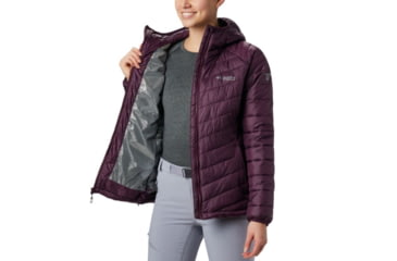 Image of Columbia Snow Country Hooded Jacket - Womens, Black Cherry, Extra Small, 1823071522-XS