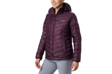 Image of Columbia Snow Country Hooded Jacket - Womens, Black Cherry, Extra Small, 1823071522-XS