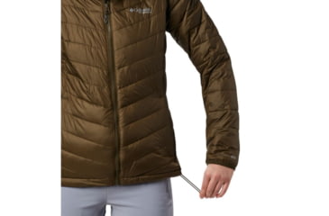 Image of Columbia Snow Country Hooded Jacket - Womens, Olive Green, Medium, 1823071319-M