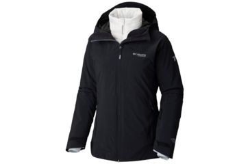 Image of Columbia Snow Rival Interchange Jacket, Black, Extra Small - Womens, 1801021010-XS