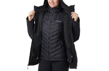 Image of Columbia Snow Rival Interchange Jacket - Womens, Black, Small, 1801021011-S