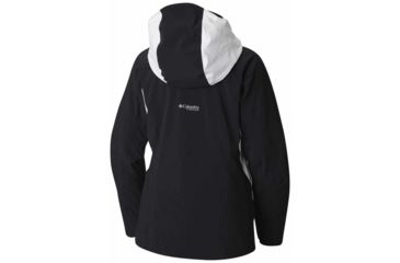 Image of Columbia Snow Rival Jacket, Black, White, S - Womens, 1798351010-S