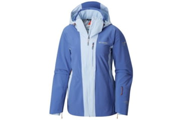 Image of Columbia Snow Rival Jacket - Womens, Eve/Faded Sky, Large, 1798351593-L