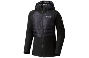 Image of Columbia Snowfield Hybrid Jacket - Womens, Black/Black, Extra Small, 1743661010-XS