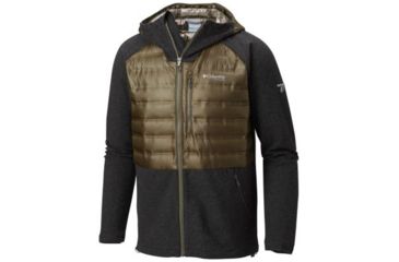 Image of Columbia Snowfield Mens Hybrid Jacket - Mens, Peatmoss, Medium, 1736101213-M