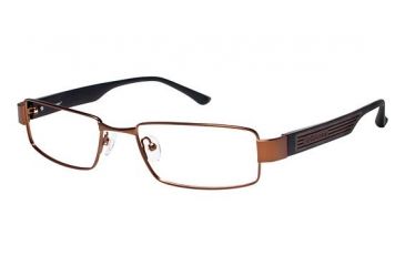 Image of Columbia Sojourn Progressive Prescription Eyeglasses - Frame BROWN/BROWN, Size 54/18mm CBSOJOURN01