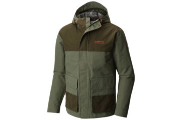 Image of Columbia South Canyon Jacket - Men's -Cypress/Peatmoss-Medium