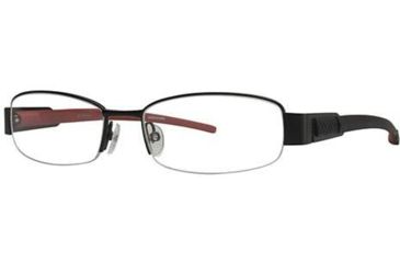 Image of Columbia South Peak Progressive Prescription Eyeglasses - Frame Black/Red, Size 52/17mm CBSOUTHPEAK01