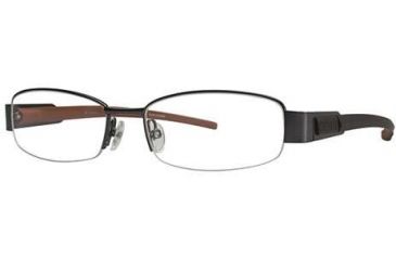 Image of Columbia South Peak Progressive Prescription Eyeglasses - Frame Brown/Cedar, Size 52/17mm CBSOUTHPEAK03