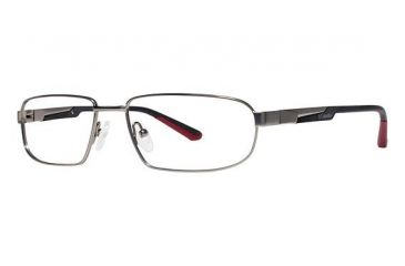 Image of Columbia Southbend Bifocal Prescription Eyeglasses - Frame PEWTER/RED, Size 55/16mm CBSOUTHBND02