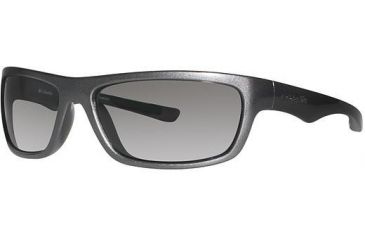 Image of Columbia Steamboat Sunglasses - Frame Dark Metallic Gunmetal/Metallic Light Gunmetal, Lens Color Grey, Size 61/16mm CBSTMBOATPZ612