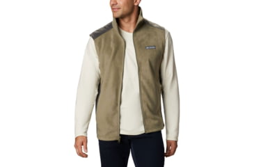 Image of Columbia Steens Mountain Vest - Mens, Stone Green/Shark, Large, 1639261397StnGn,ShkL